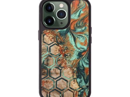 iPhone 13 Pro Wood+Resin Phone Case - Alison (Pattern, 680427) For Discount