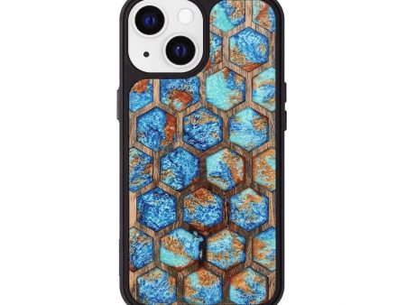 iPhone 13 Wood+Resin Phone Case - Gabrielle (Pattern, 681752) Online Hot Sale