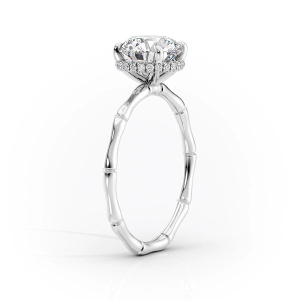 The Eve Set With A 2.5 Carat Princess Moissanite Sale