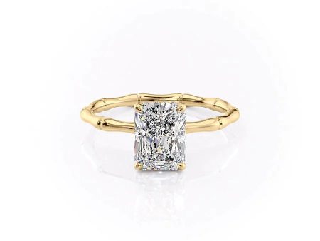 The Eve Set With A 3.5 Carat Radiant Moissanite Supply